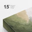 Abstrait vert beige, composition minimale, photos de salon contemporain, impression sur toile encadrée-126092615-126092612