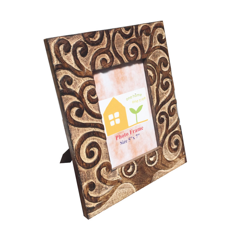 Lomita Solid + Manufactured Wood Picture Frame, Brown, 20cm x 26cm