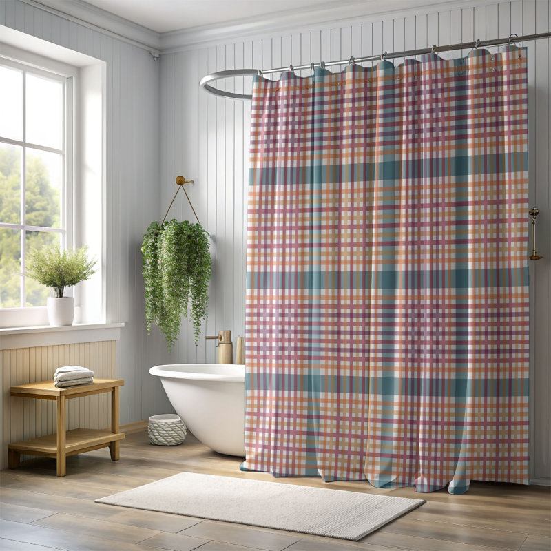 Rideaux de douche Fall Hues - Premium, H 74 po x l 71 po