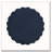 Modern Navy Blue Outdoor Table with Fluted Design