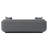 Edmonda 91'' Modern Velvet Upholstered Round Arm Pine Wood Sofa in Dark Gray-1461882996