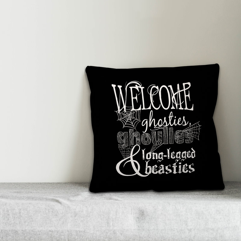 Coussin décoratif monster welcome, Intérieur