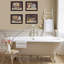 Décoration murale encadrée de 4 pièces pour salle de bain Bathroom II par Pam Britton-1340406256-1340455988