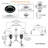2-handle Bathroom Faucet with Drain Assembly-56206189