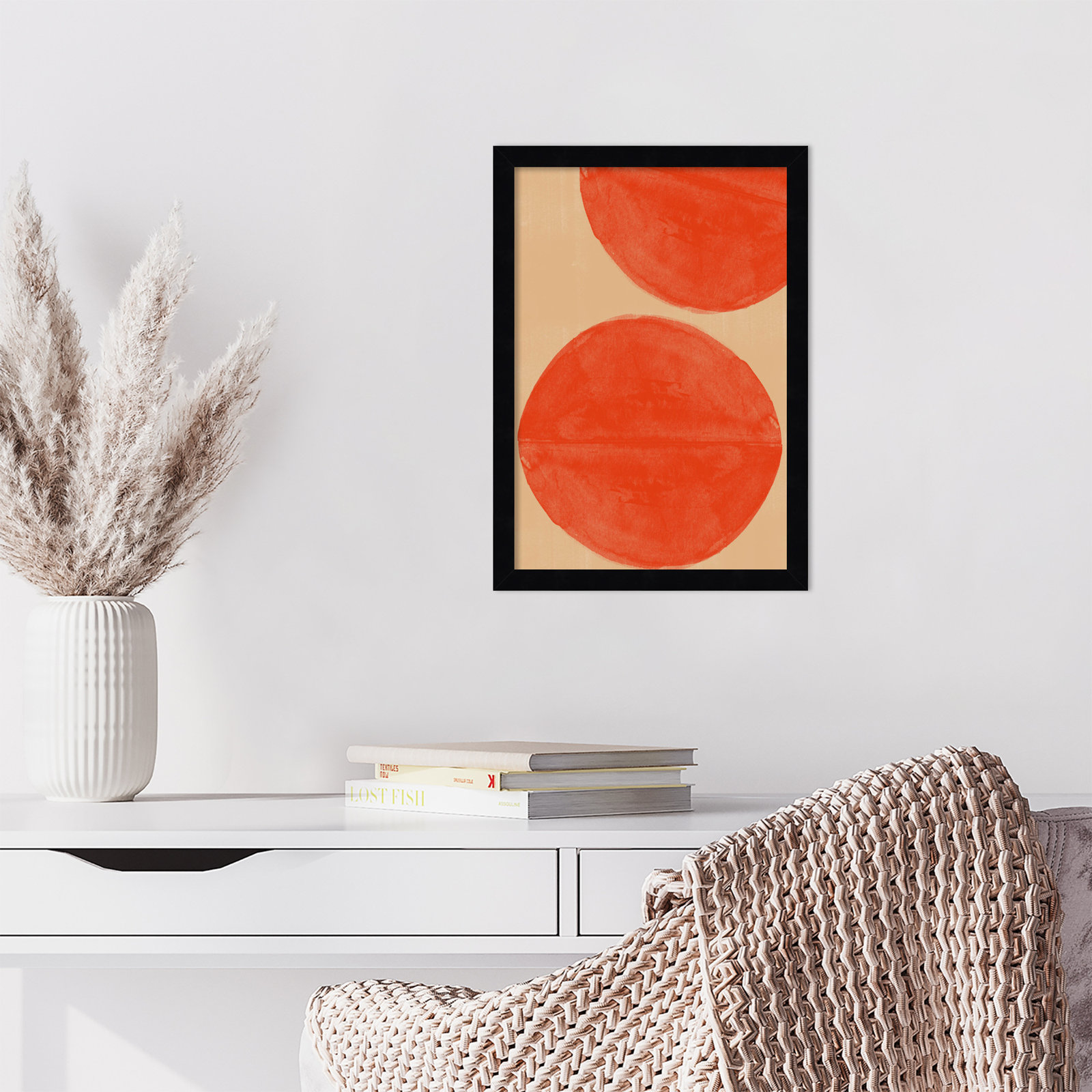 Pilla "Separation" Print, 17" H x 12" W, Black