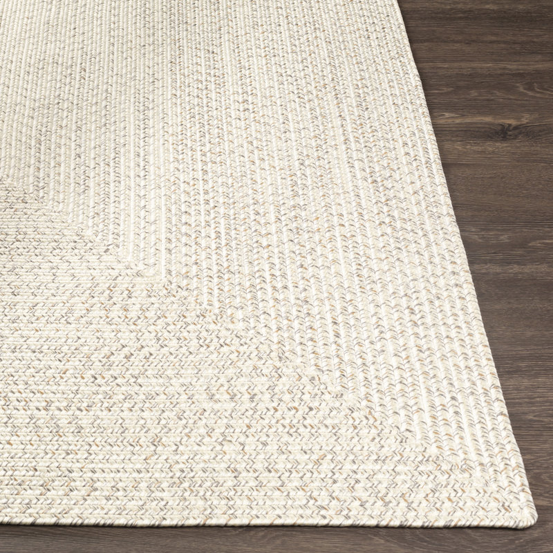 Leroux Cream Indoor/Outdoor Area Rug, Runner 2'6" x 8'