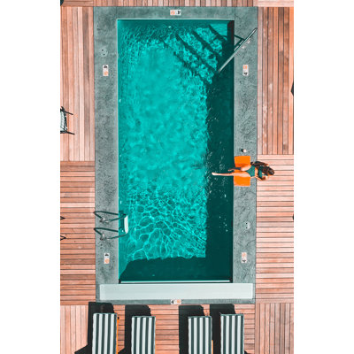 At the Pool 1 Piece Wall Art