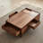 Modern simple and multi-functional storage coffee