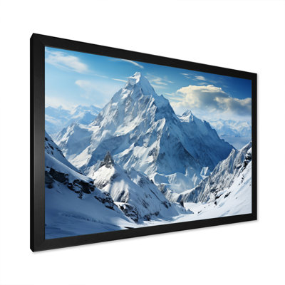 Winter Snowy Peaks II - Paysages, reproductions d'art mural