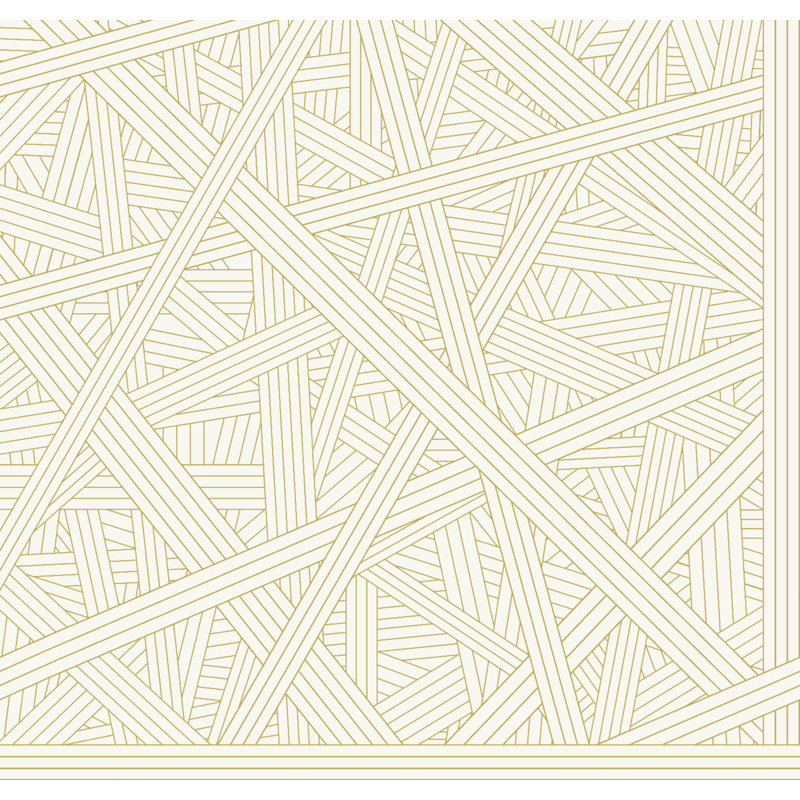 Papier peint Nastri, Blanc