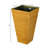 Outsunny 28" Tall Outdoor Planters, Set Of 3 Large Taper Planters With Drainage Holes And Plug, Faux Wood Plastic Flower Pots For Outdoor, Indoor, Garden, Patio-862913039
