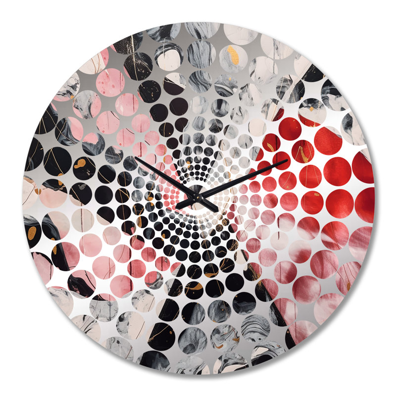Zoccoli - Horloge murale abstraite en marbre, Très grand