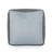 Bambo Faux Leather Rectangle Pouf, Gray