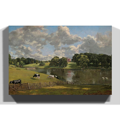 Wivenhoe Park, Essex by John Constable - Wrapped Canvas