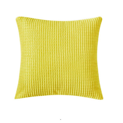 Houndstooth Cotton Blend Reversible Throw Pillow