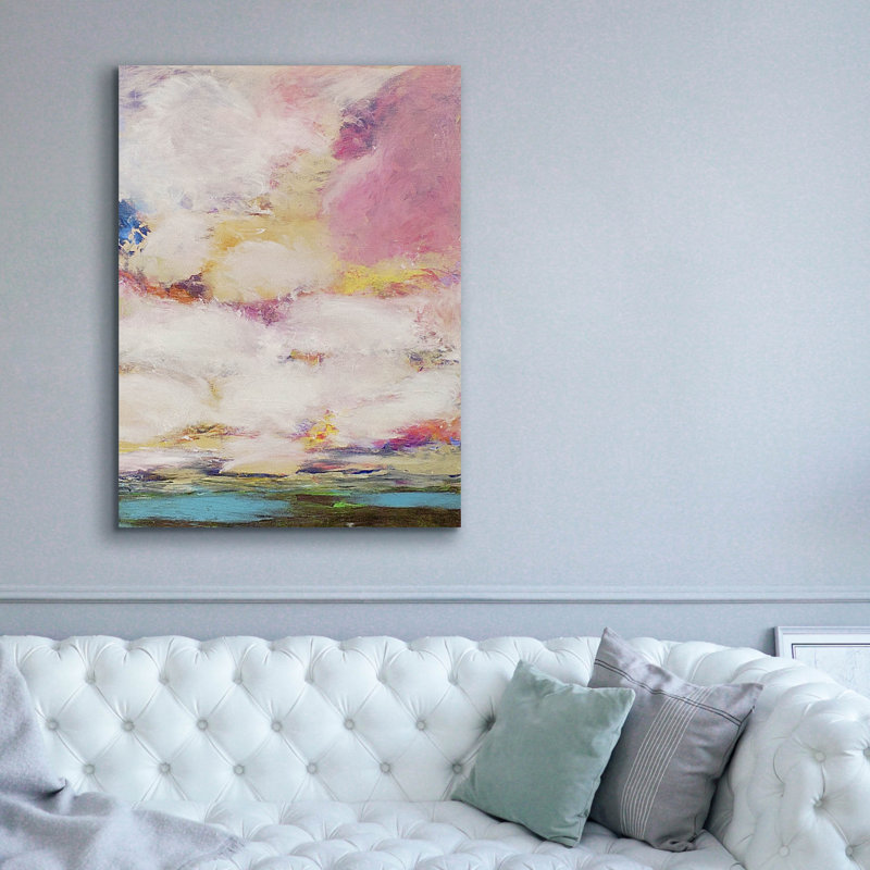  «Long Way 2» par Allan Friedlander, art mural sur toile, 40 po x 54 po, H 54 po x l 40 po