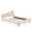 Lit plateforme en velours avec tête de lit en forme d'ours et poche de bout de lit-772664233-772664228
