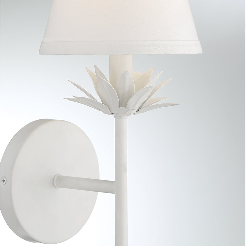 Applique murale articulée 1 lumière Ryland, Blanc