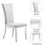 Khameron Metal Side Chair in White