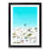 Rooftops in Montecorto Spain in Abstract - Picture Frame Graphic Art Print