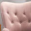 Fauteuil d'appoint contemporain capitonné à dossier-344294357