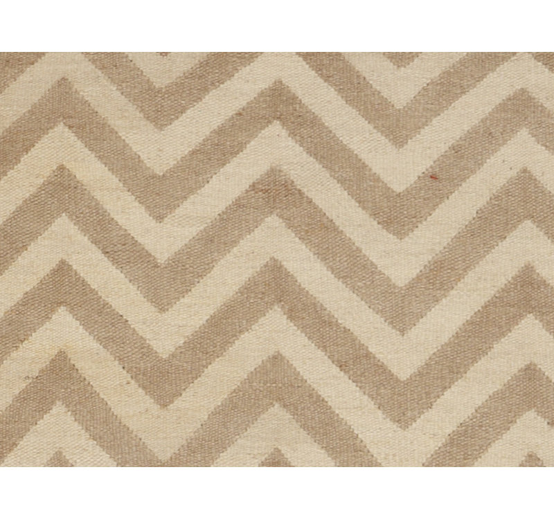Chevron Area Rug in Beige