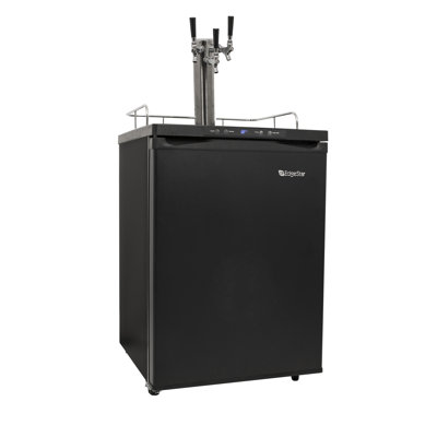 EdgeStar 5.6 Cubic Feet Triple Tap Freestanding Kegerator with — FIN-0014972 | Fridge.com