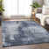Premium Machine Washable Prisco Navy Rug