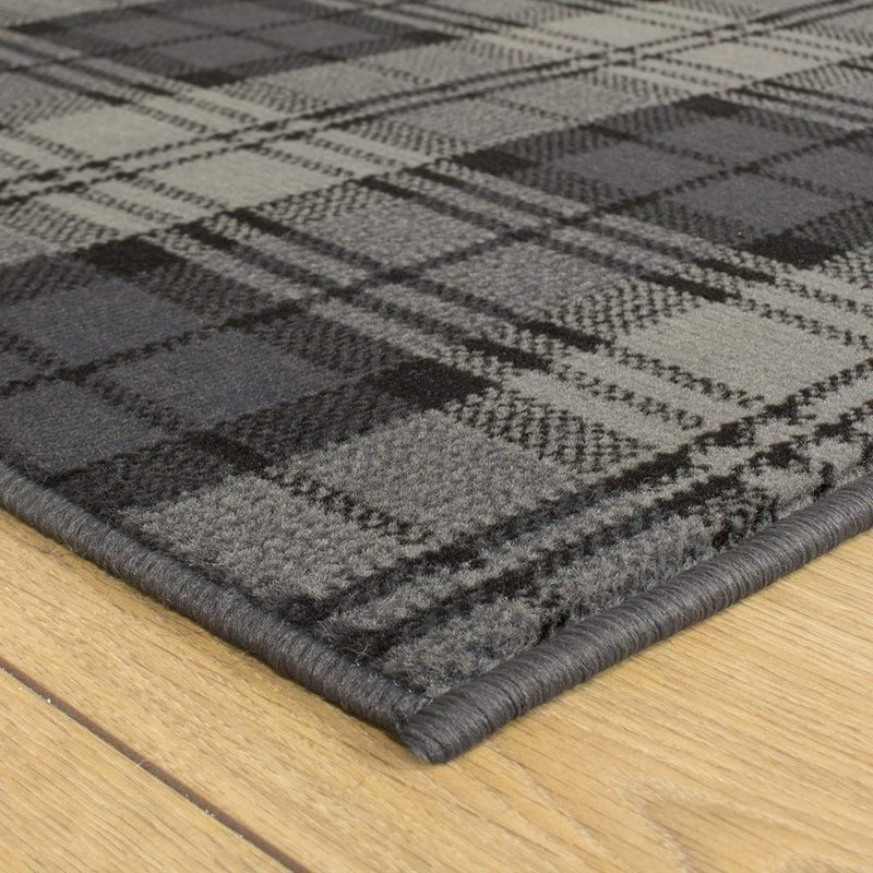 Runner Aryanna Plaid Indoor Area Rug, Runner 390cm x 70cm