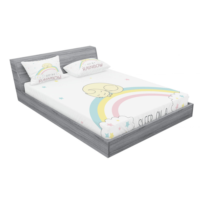 Microfiber Sheet Set, Full Sheet Set with Fitted Sheet