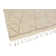 Casablanca Flatweave Wool Moroccan Area Rug in Ivory/Grey