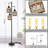 Eastvale 65'' Black Tree Floor Lamp