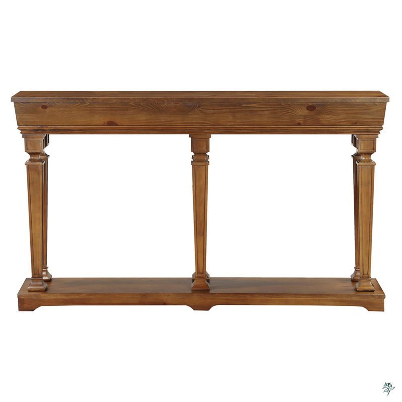 Console Table With Bottom Shelf