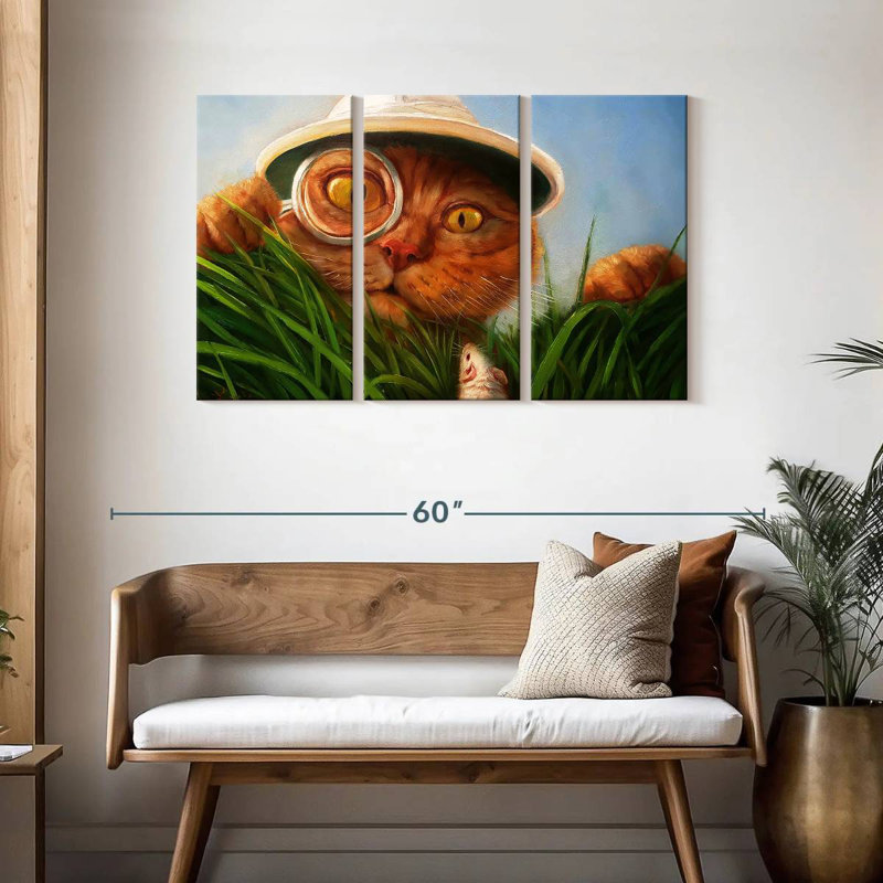 Chat Brampt Explorer, H 28 po x l 45 po