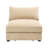 Armless Sofa Velvet - Wheat-124796024