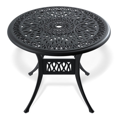 Cast Aluminum Patio Dining Table