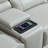 Carrabelle Leather Power Recliner Console,USB Port-121904161-121904170