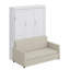 Lit escamotable mural Murphy avec coussin-1472771162-1472771175