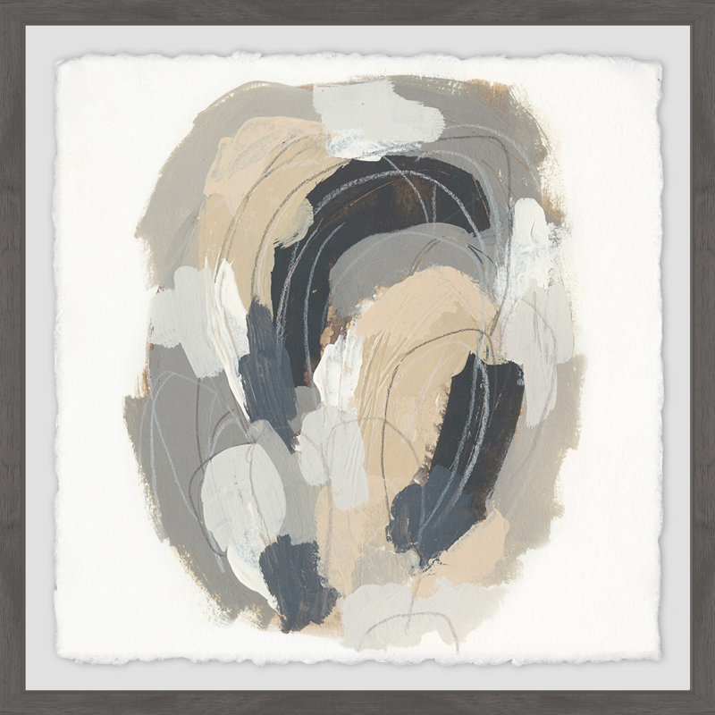 « neutral vortex iii », impression encadrée, H 12 po x l 12 po x P 1,5 po