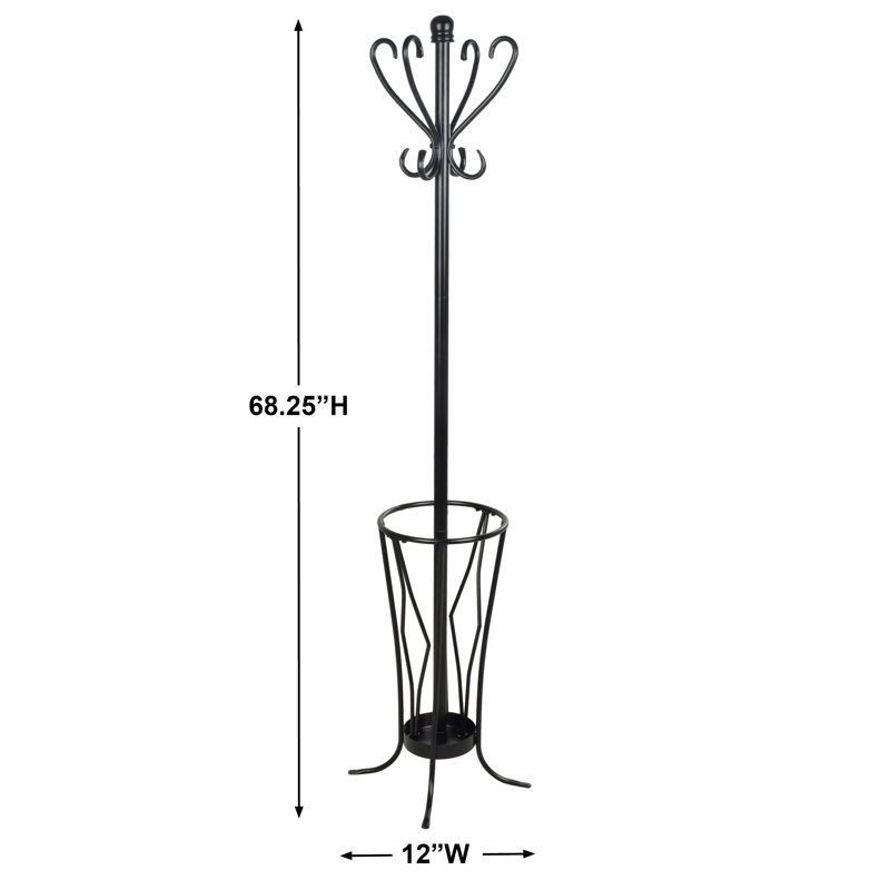 Portemanteau sur pieds, Noir