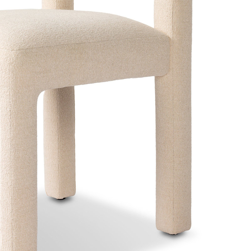 Rodin Dining Chair-Crypton Wayfarer Snow