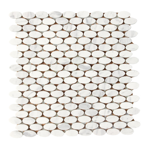 Harrison Marble Random Mosaic Wall Tile