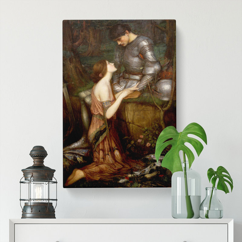 Lamia by John William Waterhouse - Wrapped Canvas Print, 60cm H x 40cm W x 3cm D