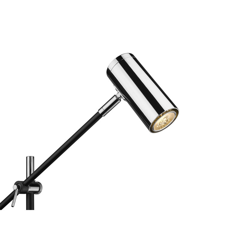 Ahmed-Farhan 48.25'' Task Floor Lamp, Polished Nickel