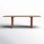Table rectangulaire 95 "en noyer Salini