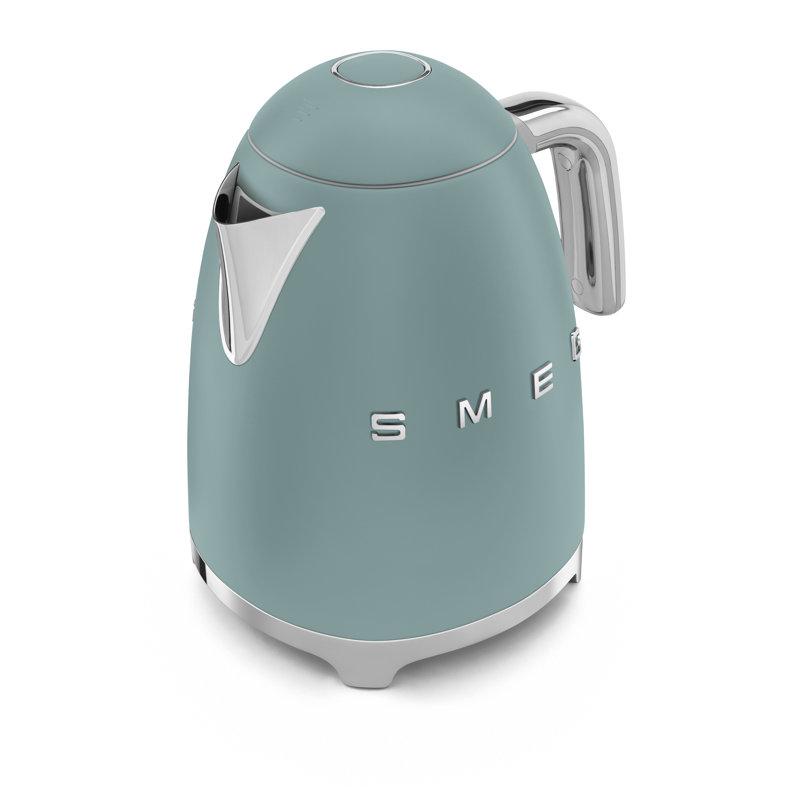 SMEG 50's Retro Style Aesthetic 7-Cup Kettle, Gray