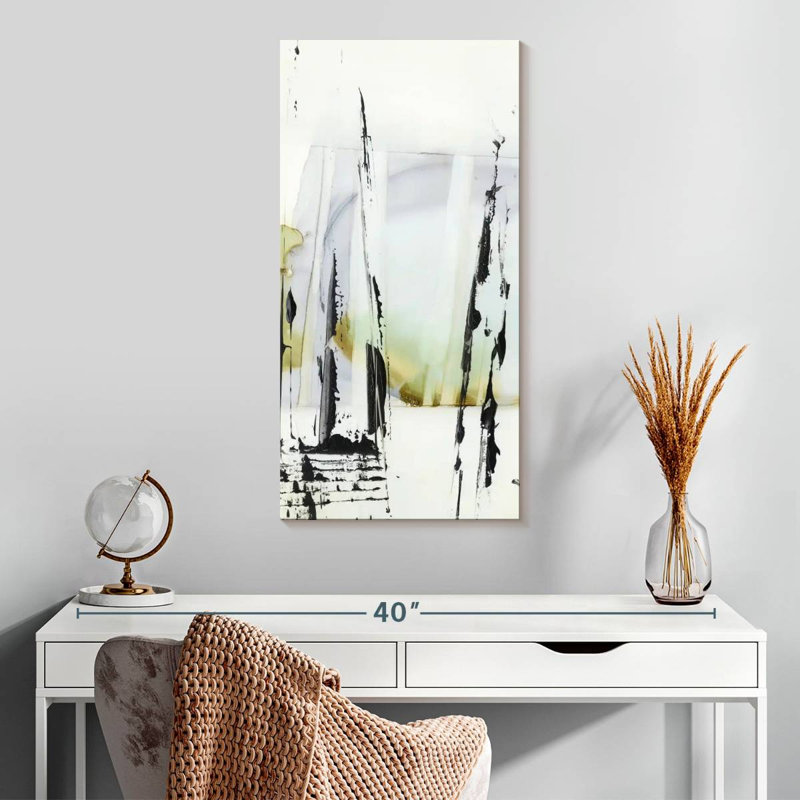 Bamboo Marsh I, 30" H x 15" W