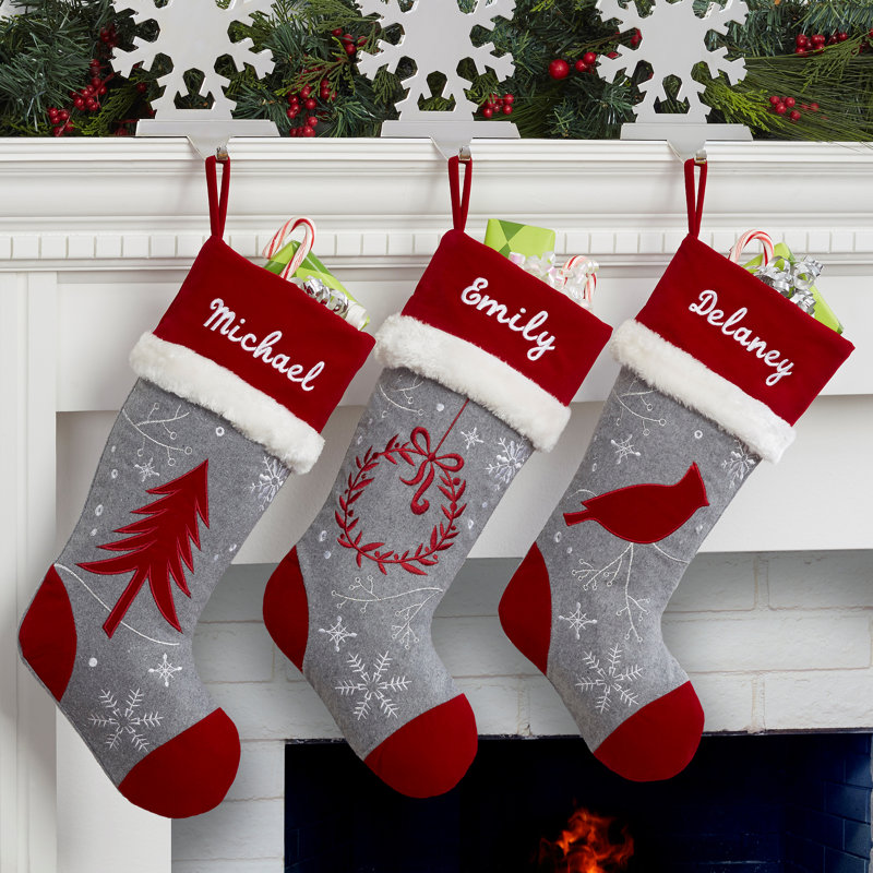 Chaussette de Noël Wintertime Wishes, Oui