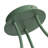 3-lamp flower shaped dimmable iron ceiling light