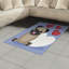 Tapis décoratif à longs fils en fibre de polyester à haute densité Pug-42029132